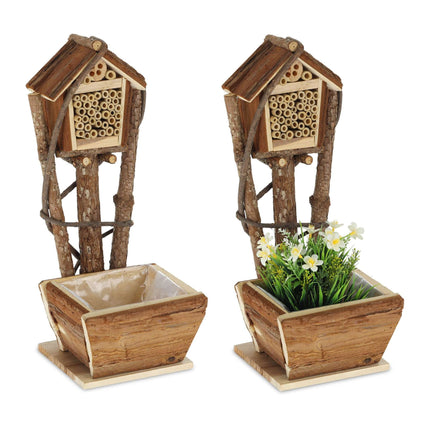 2 ruches avec jardinière intégrée