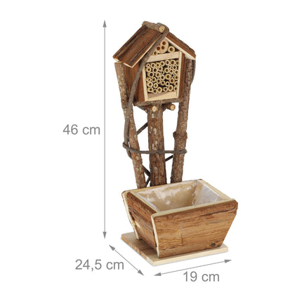 2 ruches avec jardinière intégrée