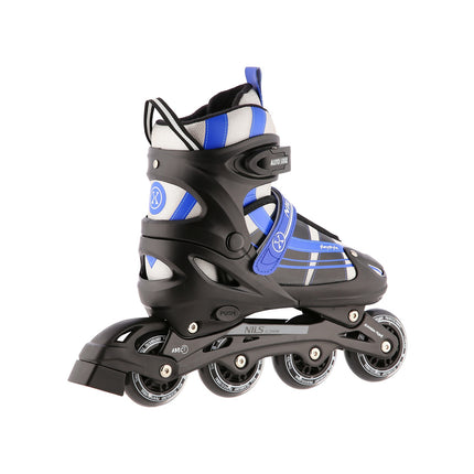 2-in-1 Dark Blue Inline & Hockey Ice Skates, Size S (31-34)