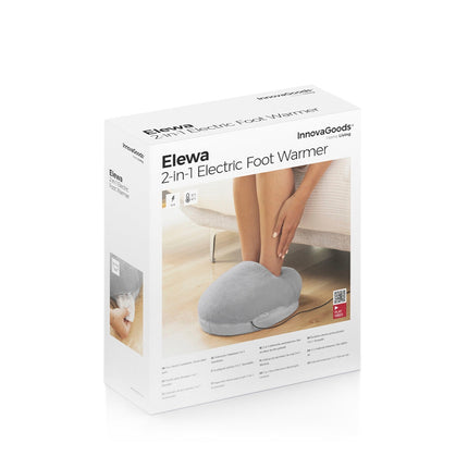 Elektrischer 2-in-1-Fußwärmer Elewa InnovaGoods