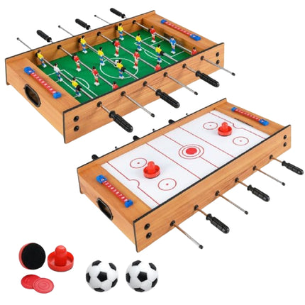 2v1 stolní fotbálek a vzdušný hokej, 69 cm