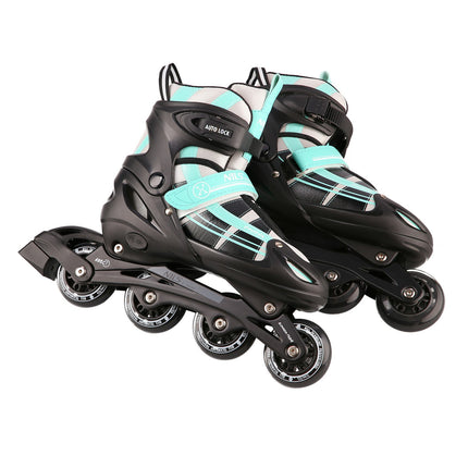 2-in-1 Inline & Ice Skates, Mint, Size M (35-38)