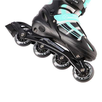 2-in-1 Inline & Ice Skates, Mint, Size M (35-38)