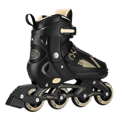 2-in-1 Inlineskates & Schlittschuhe, Größe M (36-39), Beige