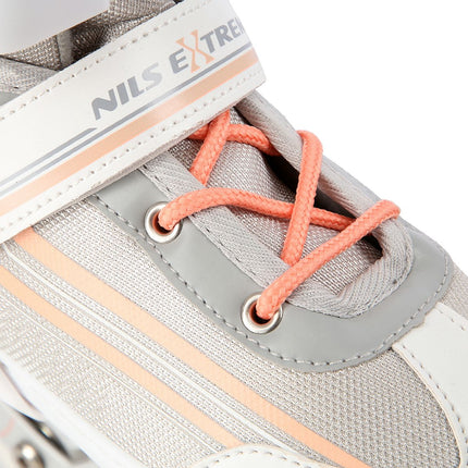 2-in-1 Inline & Ice Skates, White/Pink, Size M (34-38)
