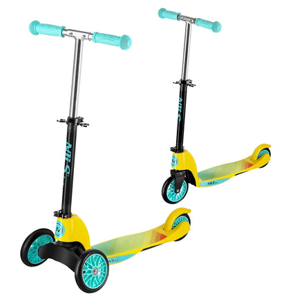 2-in-1-Limettenscooter für Kinder und Jugendliche