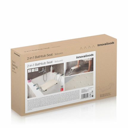 Rutschfester 2-in-1-Badewannensitz Seburett InnovaGoods