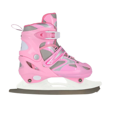 2-in-1 Inliner und Schlittschuhe, pink, Größe L (39-42)