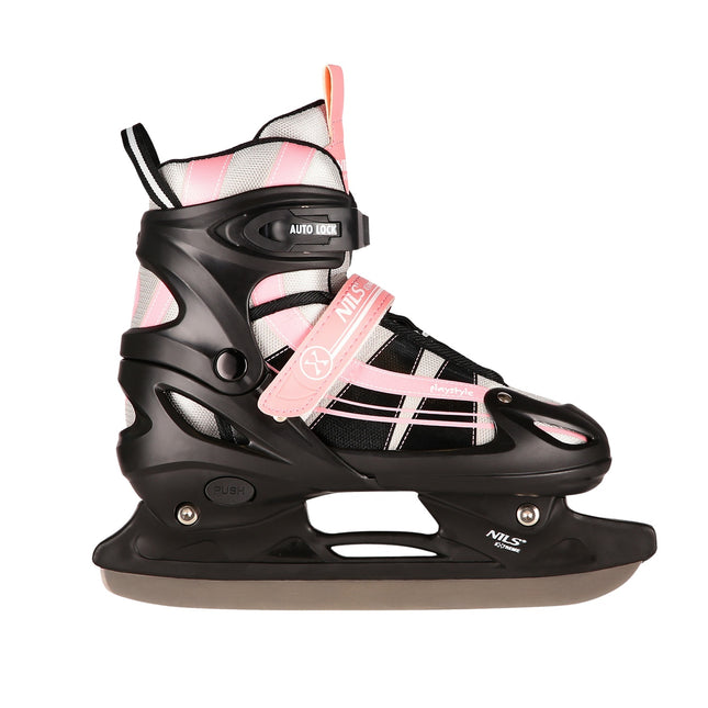 2-in-1 Inliner & Schlittschuhe pink-weiß, Größe L (39-42)