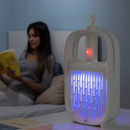 2 in 1 wiederaufladbare Mückenschutzlampe und Insektenvernichtungsschläger Swateck InnovaGoods