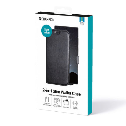 2-in-1 Slim Wallet Case Galaxy S23 Ultra