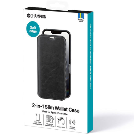 2-in-1 Slim Wallet iPhone 16e