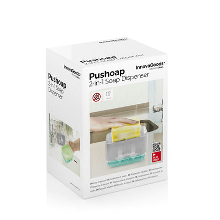 2-in-1-Seifenspender für die Küchenspüle Pushoap InnovaGoods