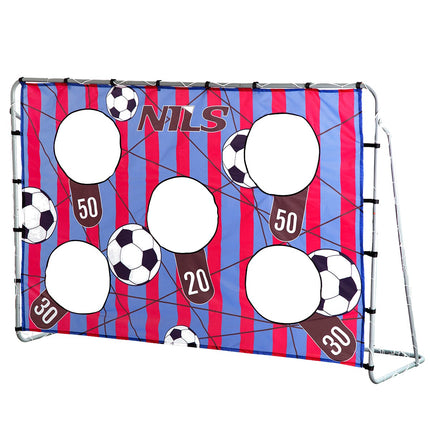 2v1 fotbalová branka se sítí a tréninkovou plachtou