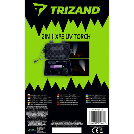 2in1 XPE UV-Taschenlampe Trizand 24311