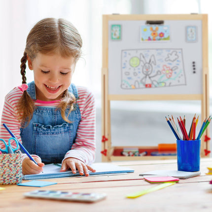 Chevalet à dessin 2 en 1 pour enfants