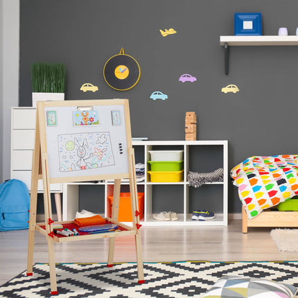 Chevalet à dessin 2 en 1 pour enfants