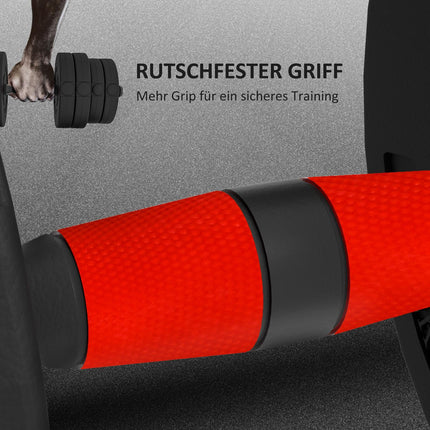 Verstellbares Hantel- & Langhantel-Set, 30 kg, für das Home-Gym