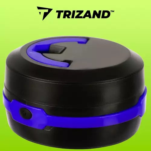 2in1 faltbare Touristenlampe - blau 