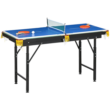 2-in-1-Spieltisch – Billard und Tischtennis, höhenverstellbar