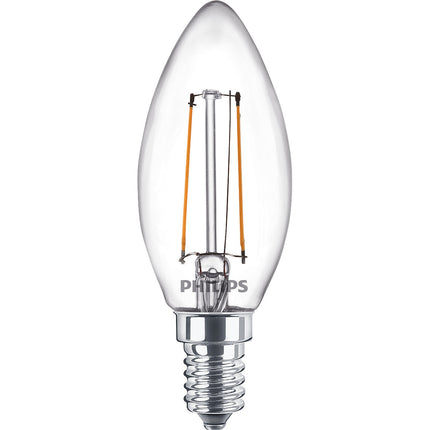 2er-Pack LED E14 Crown 2W (25W) Klar 250lm