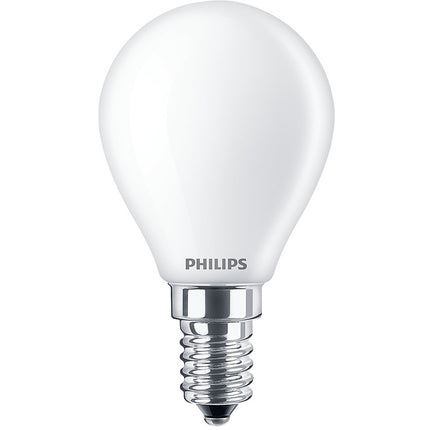 Lot de 2 ampoules LED E14 Globe 4,3 W (40 W) Givrée 470 lm
