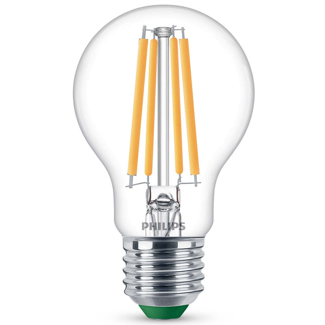 2er-Pack LED E27 Normal 4W (60W) Klar 840lm 2700K Energieklasse A