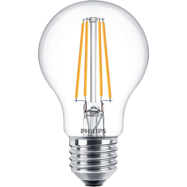 2 ks LED žárovka E27 klasická 7W (60W) čirá 806lm