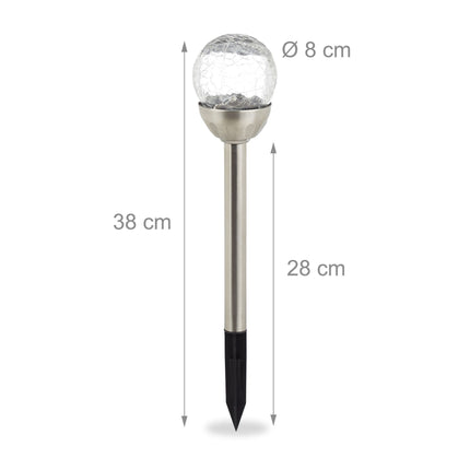 2-pack solar lamps