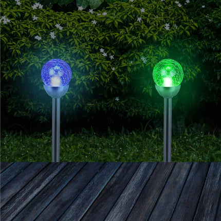 2-pack solar lamps