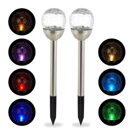 2-pack solar lamps