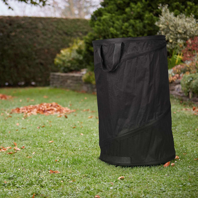 2 Stk. Gartensäcke 120 Liter schwarz