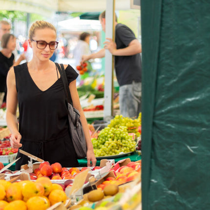 2 parois latérales pour tentes de fête
