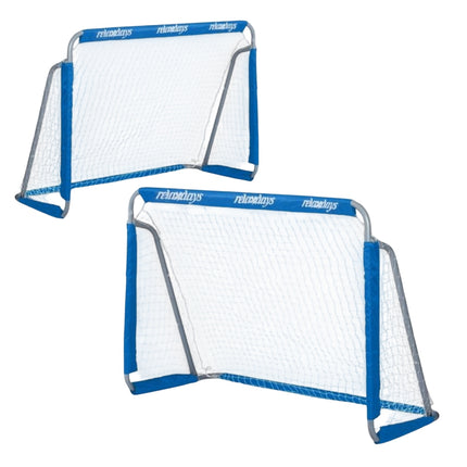 2 Stk. Fußballtore in blau