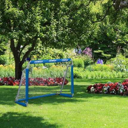 2 Stk. Fußballtore in blau