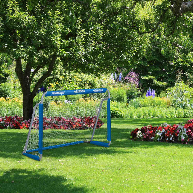 2 Stk. Fußballtore in blau