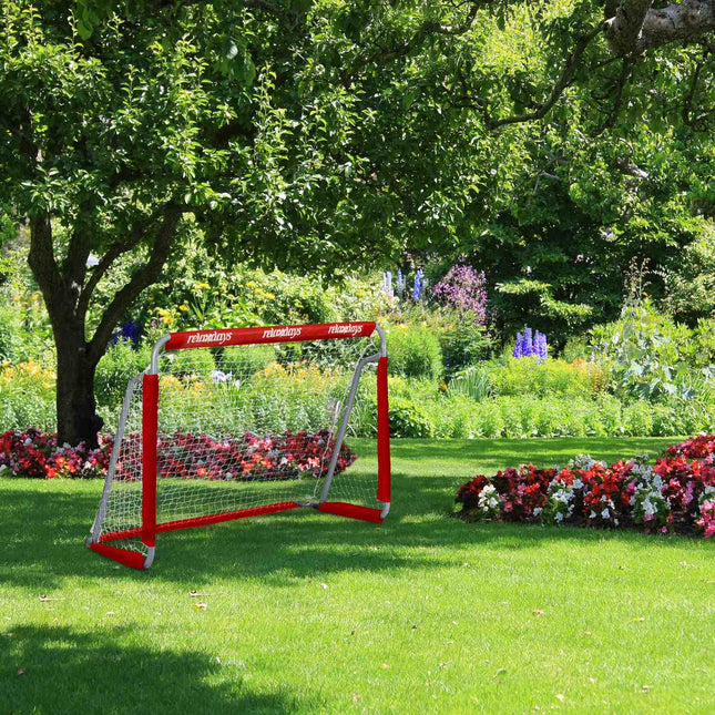 2 stuks voetbaldoel in rood