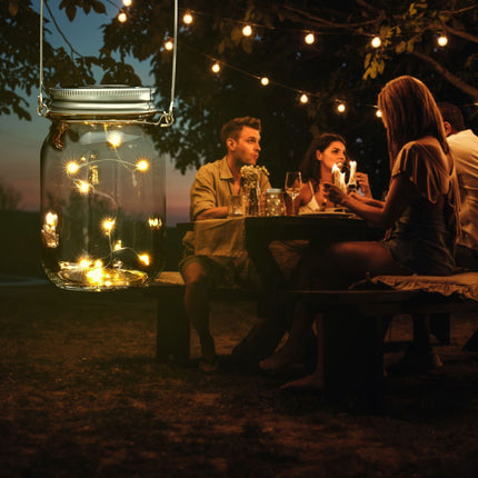 2 Stk. Solarlaternen mit LED