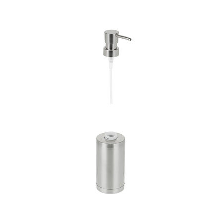 2-teiliges Badezimmer-Set Edelstahl