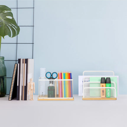 2-piece desk organization set