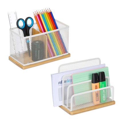 2-piece desk organization set