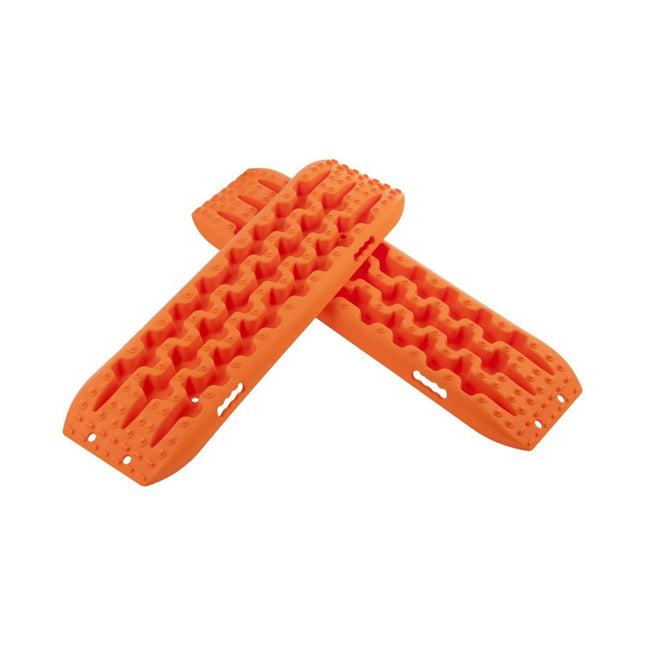2 Stück Traktionshilfe Sandbleche Offroad Reifenleiter für Sand/Schlamm/Schnee 107 x 31 x 7 cm Orange