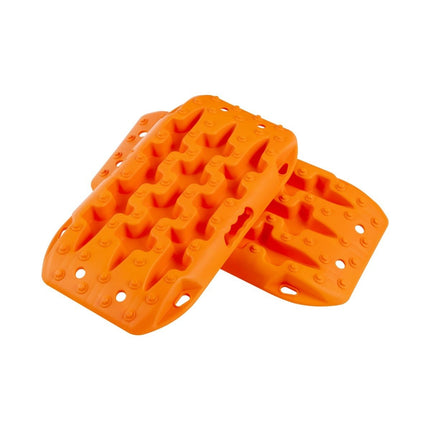 2 stuks tractiehulp zandplaten off-road bandenladder voor zand/modder/sneeuw 10 ton oranje