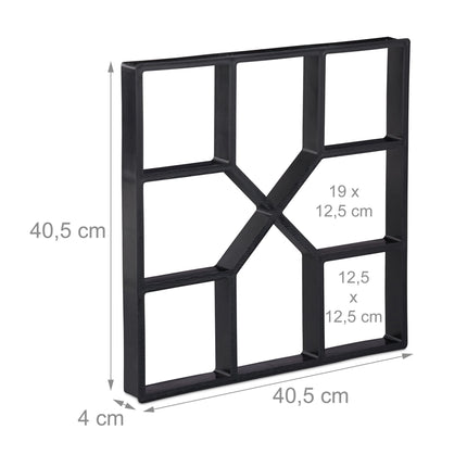 2x Betonform-Set
