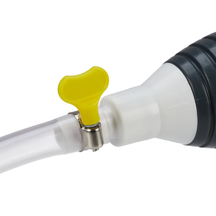 2x hand pump for petrol and water