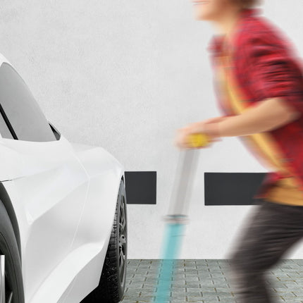 2x self-adhesive protection for garage wall