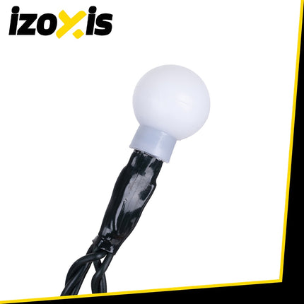 300 LED-Weihnachtsbeleuchtung, Warmweiß, 30m, 8 Modi