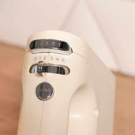 300W Mixer, 5 Geschwindigkeiten + Turbo, Edelstahl