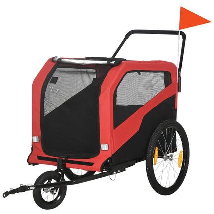 Großes rotes 30 kg Hundebett, Oxford-Stoff