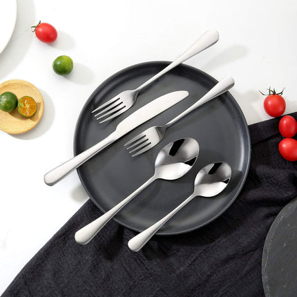 30-Piece Stainless Steel Flatware Set, Service for 6